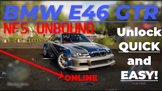 How to GIVE YOURSELF THE BMW E46 GTR LEGEND Car NEED FOR SPEED UNBOUND! EASY & QUICK! CHEAT ENGINE!