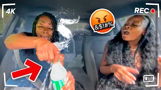 EXPLODING SODA Prank On MY MOM In The Car! *HILARIOUS*