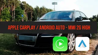 👉 Apple CarPlay / Android Auto - 😲 MMI 2G High😲 - Audi A8 D3 ✅