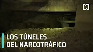 Exclusivo: Recorrido por los túneles construidos por narcos mexicanos hacia EEUU - Despierta