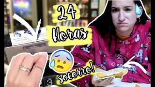 24 HORAS COMIENDO DE MÁQUINAS EXPENDEDORAS / LO PASO MAL | Petit EG