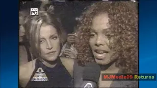 Lisa Marie Presley and Janet Jackson talking about Princess Diana death