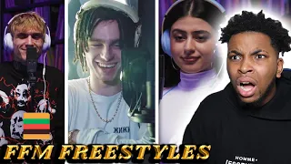 REACTING TO FFM FREESTYLES : LOVV66, ROCKET , BOULEVARD DEPO AND MORE || WHAT DID I JUST WATCH??????