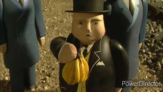 Sir Topham Hatt - And bananas are no good for building sheds!