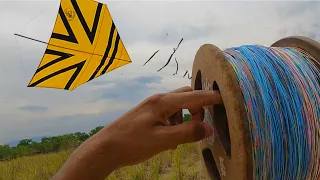 Pegando Pipão Voado Cheio de Linha, Chepa de Pipa Grande em São Gonçalo!!! #1🔥