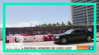 Memorial honoring the lives lost in Surfside condo collapse revealed