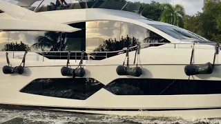 50 SECONDS to AMAZE | HD AZIMUT & PRINCESS Yachts | MIAMI RIVER