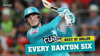 The very best of Tom Banton: All of his BBL sixes | KFC BBL|09