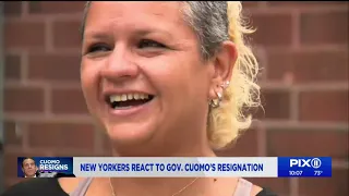 New Yorkers react to Gov. Cuomo's resignation