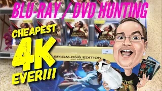 BLU-RAY / DVD HUNTING with Big Pauly (14/05/2018) - Cheapest 4K Ever!!!