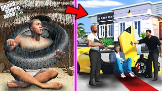 GTA 5 : Franklin's Journey To Become Richest Person Ever With Shinchan in GTA 5 ! (GTA 5 mods)
