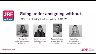 Going under and going without: JRF’s cost of living tracker – winter 2022/23