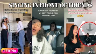 Singing In Front Of Friends And Other People 🥰 Shocking Reactions!! 😱 Part 2