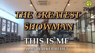 THE GREATEST SHOWMAN "THIS IS ME" POP ZUMBA COOLDOWN CHOREO 다이어트 댄스 EASY DANCE WORKOUT MIRROR MODE.