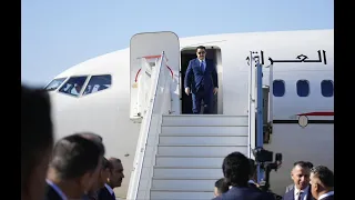 رئيس مجلس الوزراء السيد محمد شياع السوداني يصل إلى محافظة البصرة.