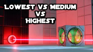 Portal 2 | Lowest VS Medium VS Highest Graphics Settings | Comparison