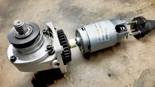 Useful Grinder Hack!!! Blender motor to Grinder! - Taşlamaya blender motoru taktım!