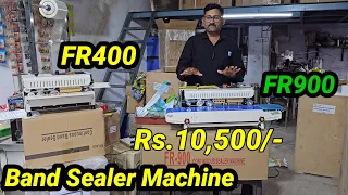 Continuous Band Sealer Machine | Pouch Sealing Machine | Band Sealer Machine