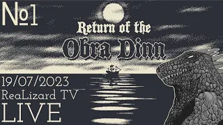 Return of the Obra Dinn - прохождение на стриме от Настоящера - #1