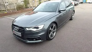 Audi A6 2.0 Tdi Avant Black Edition 8 Sp S-Tronic Auto. 2013 Reg 100k miles.