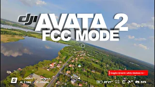 DJI Avata 2: FCC Mode Range Test and Easy Smooth FPV Fly (  2km )