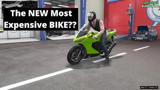 GTA Online: Nagasaki Shinobi Customization & Review + Top Speed Run (The NEW Most Expensive Bike)