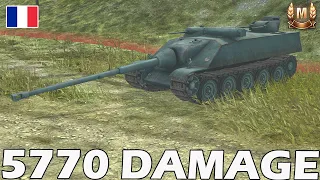 AMX AC 48 | 5,770 DAMAGE | WoT Blitz ACE Replays