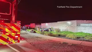 1 dead, 3 seriously injured in Fairfield crash