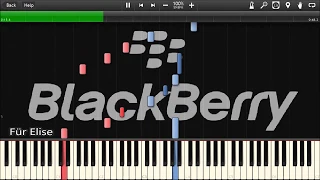 BLACKBERRY RINGTONES IN SYNTHESIA