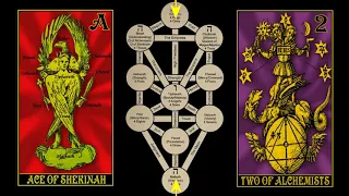 Learn Tarot and the Kabbalah with the AlcheMystic Woodcut Tarot