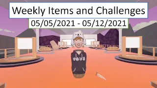 Rec Room Weekly Items and Challenges | 05-05-2021