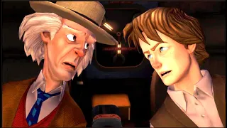 Back To The Future All Cutscenes (Full Game Movie) Cinematic