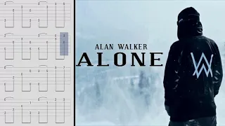 Alan Walker - Alone - [ Fingerstyle Guitar TAB ]