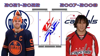 vs hockey | Connor McDavid (S 2021-2022) vs Alexander Ovechkin (S 2007-2008)