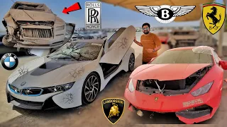 Buying Crashed Supercars From Online Auction | Copart Auction