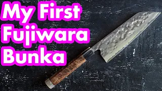 My Very FIRST Fujiwara Teruyasu Knife