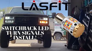 LASFIT SWITCHBACK LED TURN SIGNALS INSTALL!