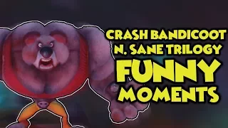 TRUE DESPAIR! (Crash Bandicoot N. Sane Trilogy Fails & Funny Moments)