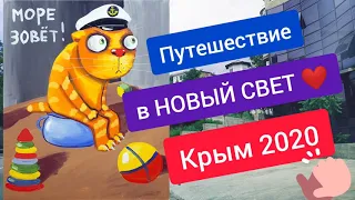 Новый Свет Судак лето 2020 поездка на набережную. Полный обзор. Магазин завода шампанских вин!