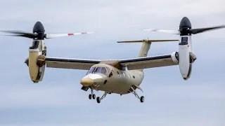 Maiden flight of 1st AW609 Production Tiltrotor Aircraft