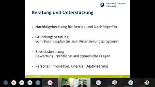 IHK-Gründungswoche: Betriebsübernahme im Handwerk - Ein Weg in die Selbstständigkeit!