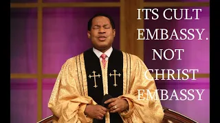 ITS CULT EMBASSY. NOT CHRIST EMBASSY