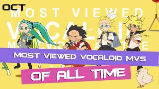 [TOP 100] MOST VIEWED VOCALOID SONGS OF ALL TIME (OCT 2023)