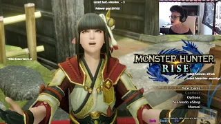 The hype is real!!! Monster Hunter Rise release stream.  MHR Livestream part 1