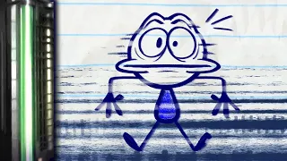 "That's Printertainment" Pencilmate Prints HIMSELF!? | Pencilmation Cartoons!