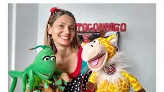 Las Jirafas no pueden bailar  cuento con #títeres #bulling #cuentosconvalores #ventriloquist