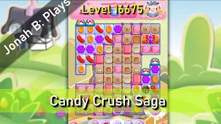 Candy Crush Saga Level 16675