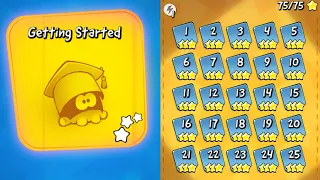 Cut the Rope Experiments - Chapter 1 - Getting Started (3 Stars) Walkthrough [iOS, Android]