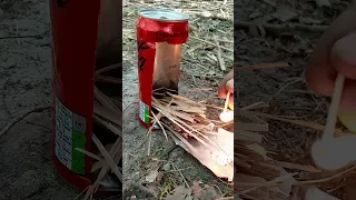 🔥Bushcraft  Skills #outdoors #camping #survival #forest #bushcraft