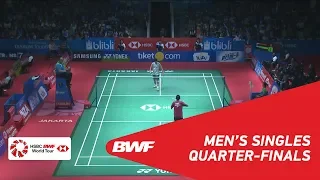 MS | Tommy SUGIARTO (INA) vs Kento MOMOTA (JPN) | BWF 2018